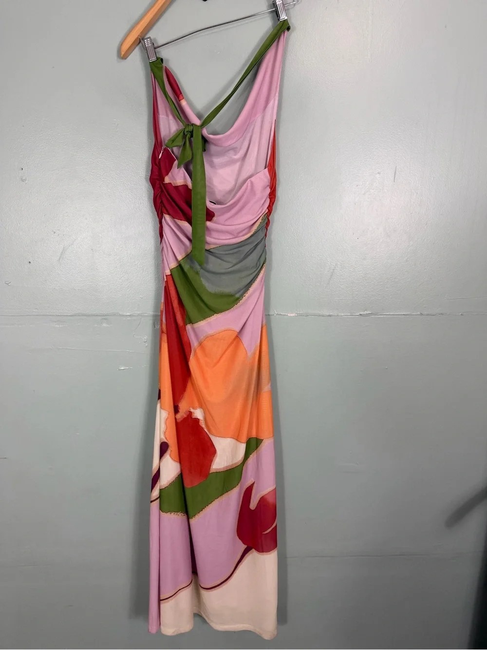 Anthropologie Sovere Studio Kalea Halter Dress Small Mesh